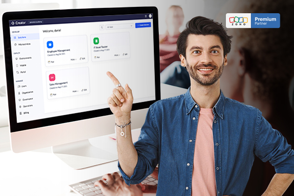 Zoho Creator low-code app development services