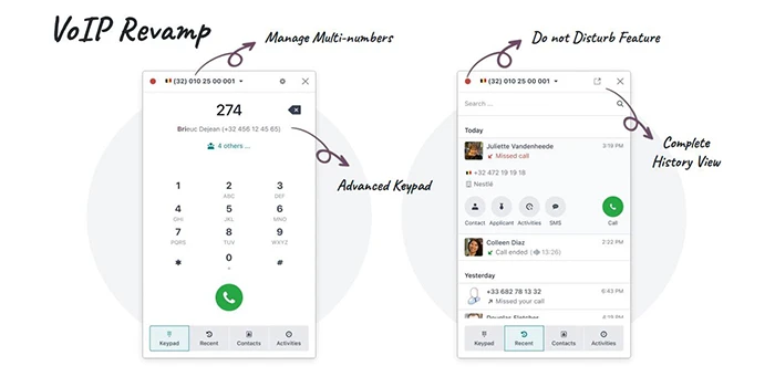 Internal Tools Message, Calls