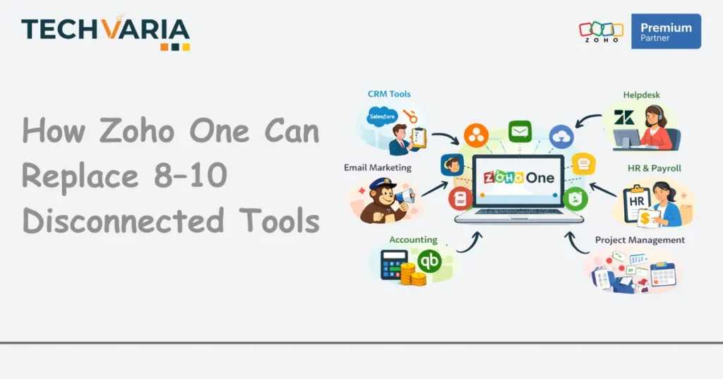 How Zoho One Replaces 8–10 Disconnected Tools