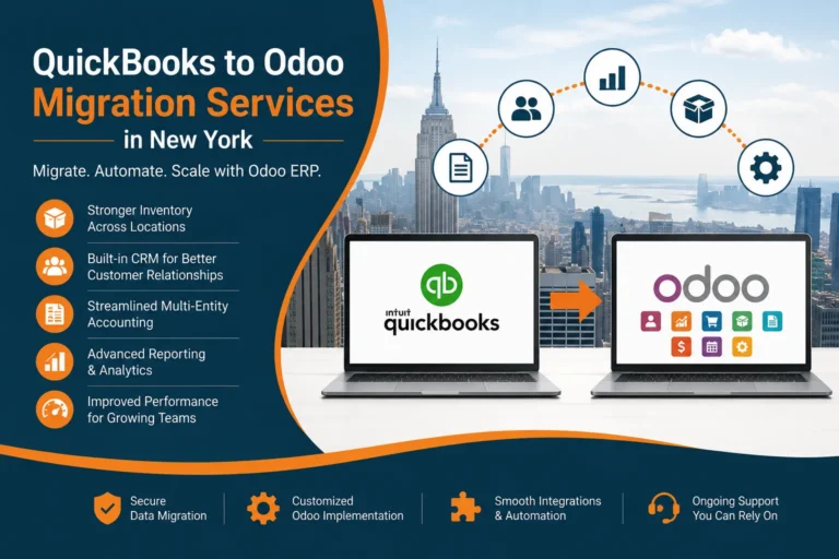 QuickBooks to Odoo Migration Services in New York