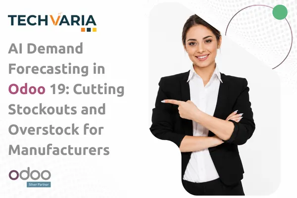 AI Demand Forecasting in Odoo 19 for Manufacturers