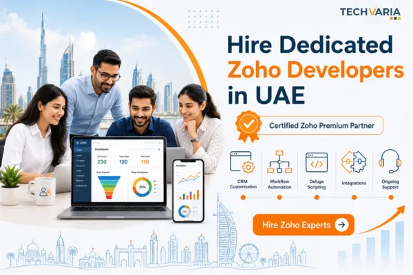 Hire Dedicated Zoho Developers in UAE for Business Success