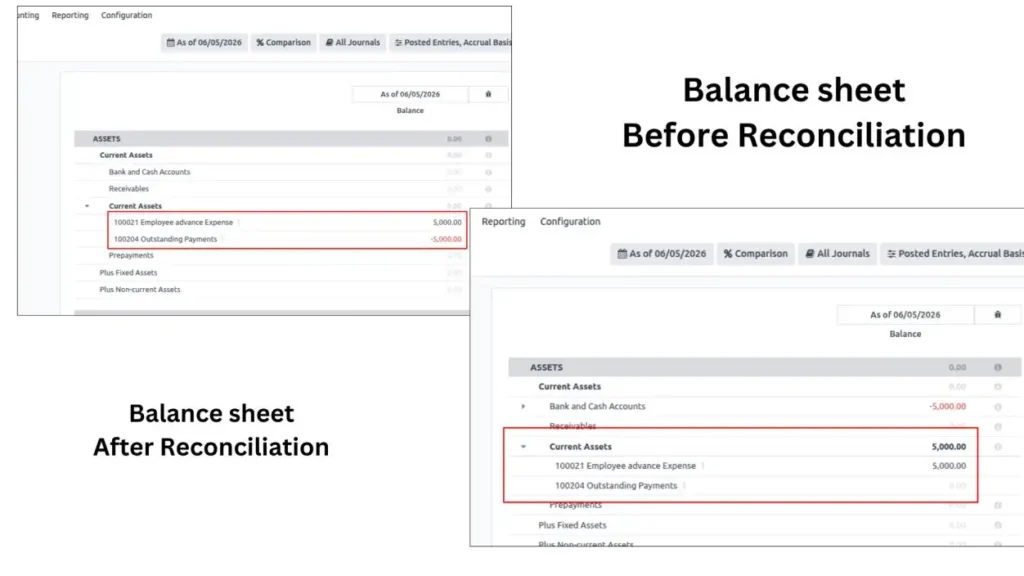 How to create Advance Request in Odoo
