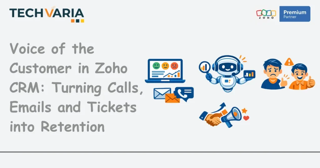Voice of the Customer in Zoho CRM Plus for Customer Retention