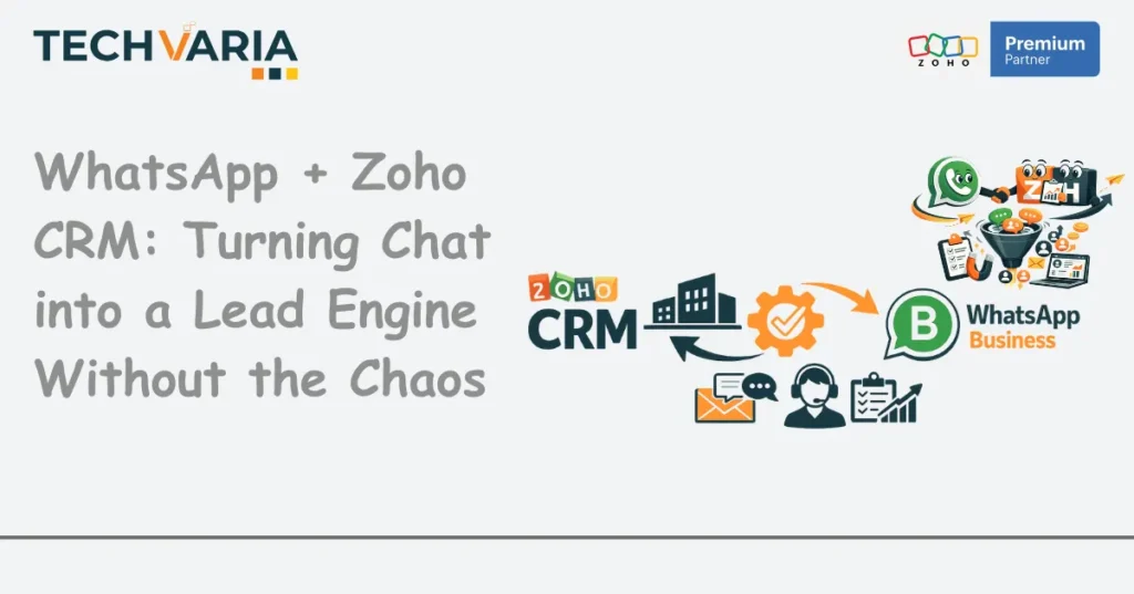 WhatsApp Zoho CRM Chat To Lead Engine
