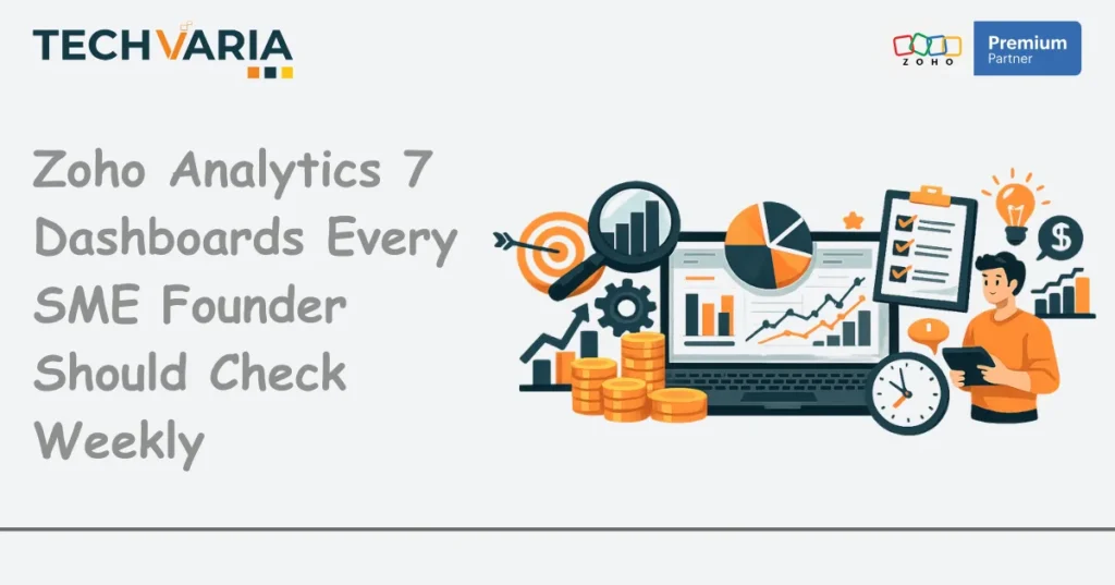 Zoho Analytics Business Performance Dashboard Monitoring
