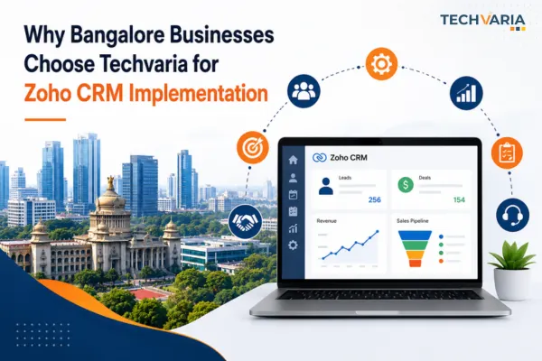 Why Bangalore Businesses Choose Techvaria for Zoho CRM Implementation