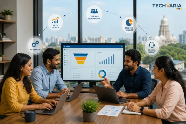 Why Chennai Businesses Choose Techvaria as Their Zoho CRM Implementation Partner
