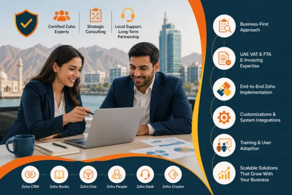 Why Ras Al Khaimah Businesses Choose Techvaria as Their Zoho Partner