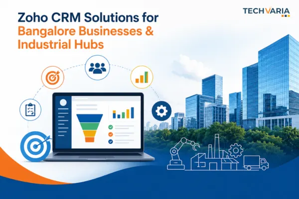 Zoho CRM Solutions for Bangalore Businesses & Industrial Hubs
