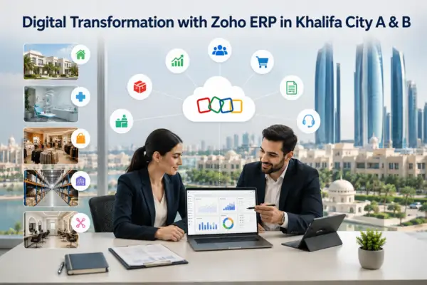 Digital Transformation with Zoho ERP in Khalifa City A & B