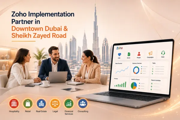 Credible Zoho Implementation Partner in Downtown Dubai & Sheikh Zayed Road
