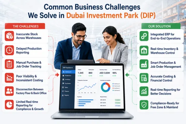 Common Business Challenges We Solve in Dubai Investment Park (DIP)