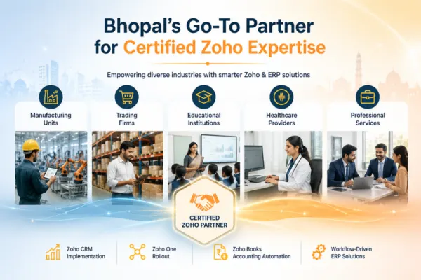 Bhopal’s Go-To Partner for Certified Zoho Expertise