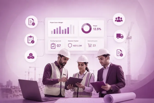 Business Challenges We Solve for UAE Construction & Contracting Companies