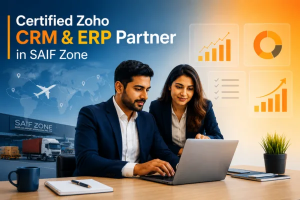Certified Zoho CRM & ERP Partner in SAIF Zone
