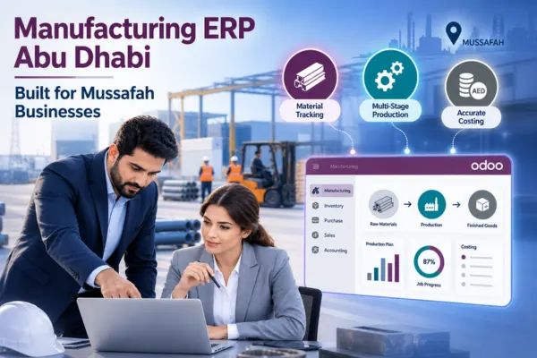 Manufacturing ERP Abu Dhabi Built for Mussafah Businesses