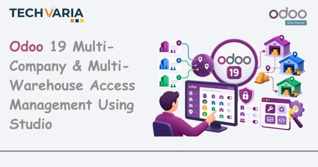 Odoo 19 Multi-Company & Multi-Warehouse Access Management Using Studio