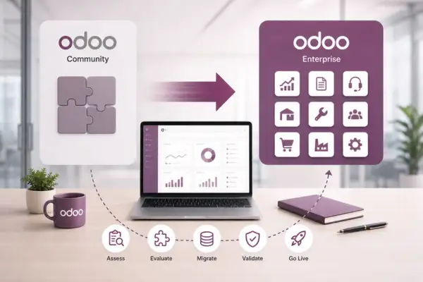 Odoo Community to Enterprise Migration for Growing Businesses