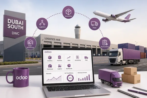 Odoo ERP Built for Dubai South & DWC Logistics Operations