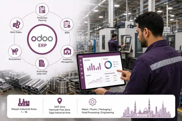 Odoo ERP Built for Sharjah's Industrial Belt