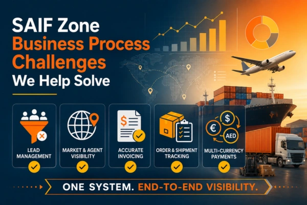SAIF Zone Business Process Challenges We Help Solve