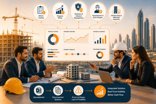Key Challenges Techvaria Solve for UAE Contractors & Property Developers