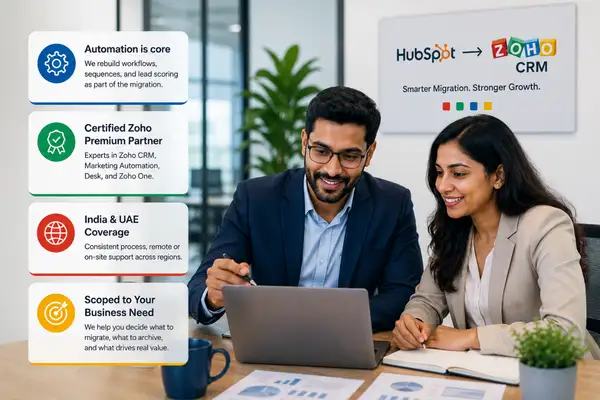 Why Businesses Choose Techvaria for HubSpot to Zoho Migration