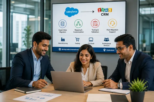 Why Businesses Choose Techvaria for Salesforce to Zoho Migration