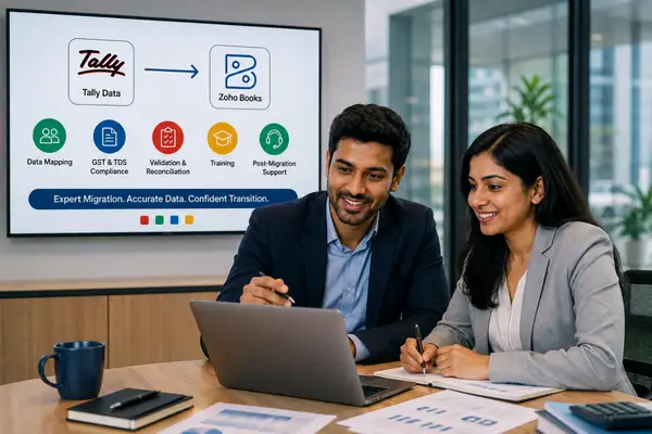 Why Businesses Choose Techvaria for Tally to Zoho Books Migration