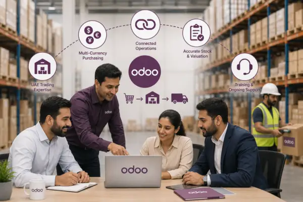 Why UAE Trading Companies Choose Techvaria for Odoo Inventory