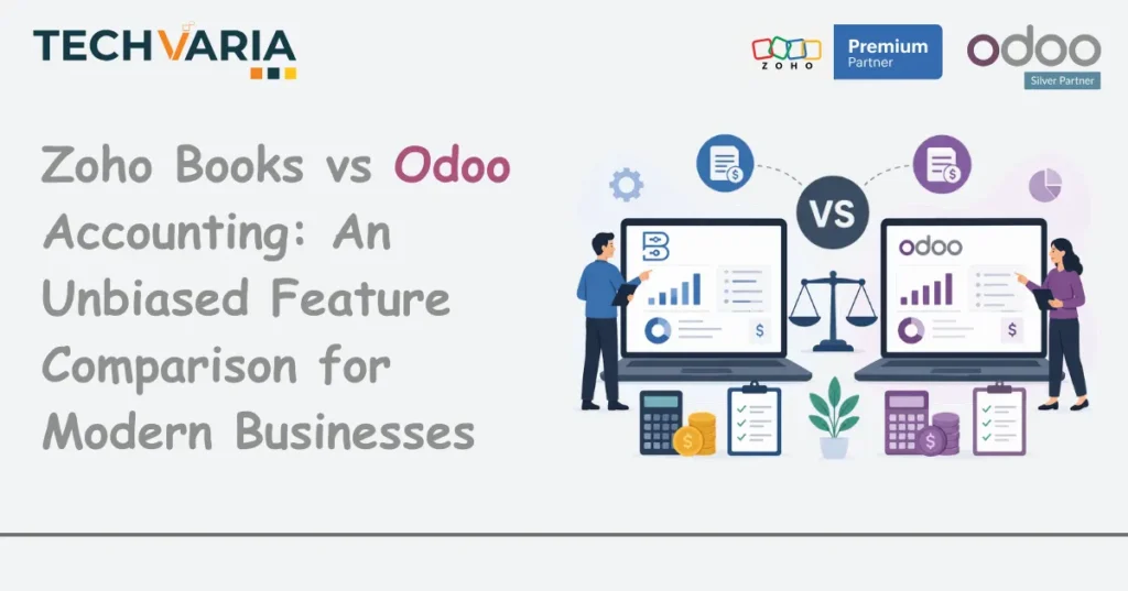 Zoho Books vs Odoo Accounting An Unbiased Feature Comparison for Modern Businesses