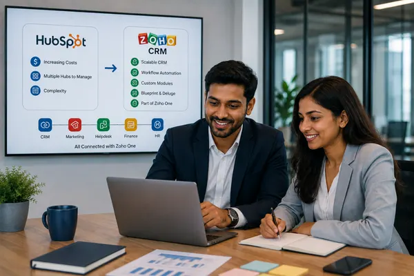 Why Businesses Are Moving From HubSpot to Zoho CRM