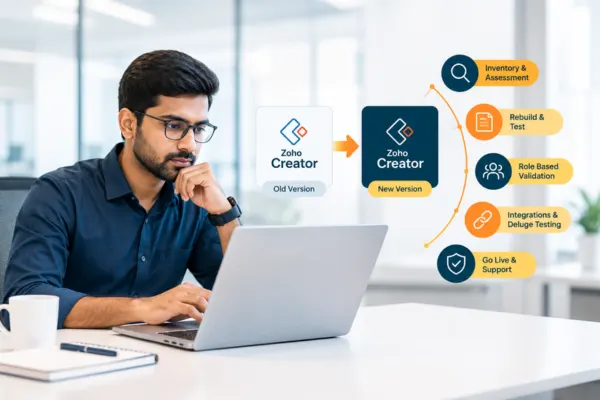 Why Choose Us for Zoho Creator Version Migration?