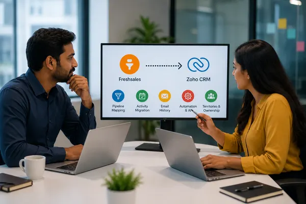 Common Freshsales to Zoho Migration Pitfalls