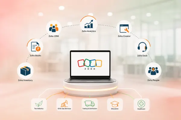 Zoho Partner in Dibrugarh: Connect Sales, Finance & Operations with Zoho