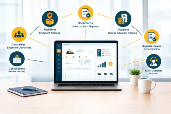 Custom Freight Forwarding Software Challenges we solve