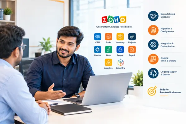 Why Roorkee Businesses Choose Techvaria as Their Zoho Partner?