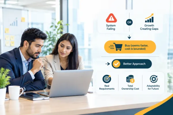 What’s Driving the Build vs Buy Software Decision