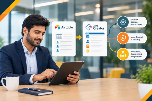 Why Businesses Are Moving From Airtable to Zoho Creator