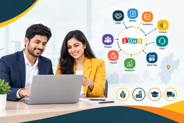 Why Davangere Businesses Choose Techvaria as Their Zoho Partner