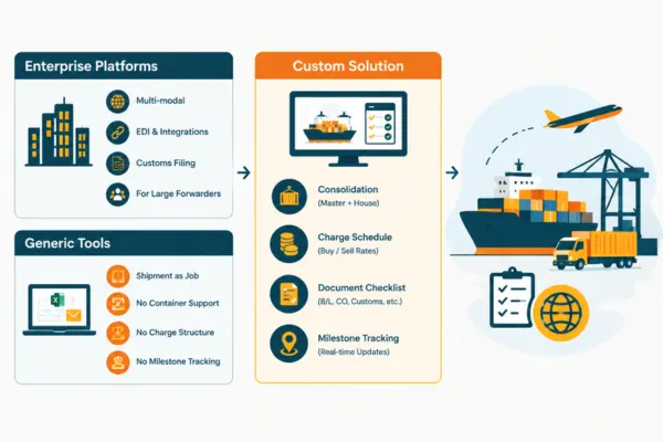 Why Forwarders End Up Building Rather Than Buying?