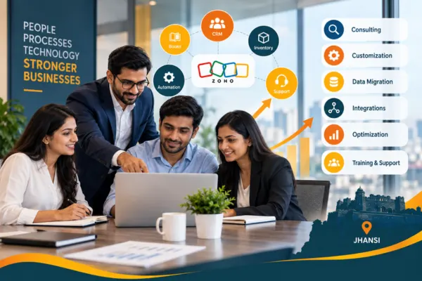 Why Jhansi Businesses Choose Techvaria as Their Zoho Partner