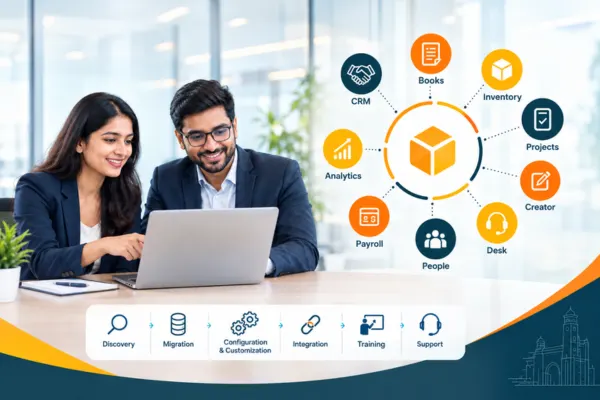 Why Kharagpur Businesses Choose Techvaria as Their Zoho Partner