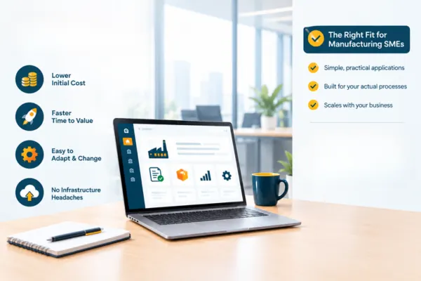 Why Low-Code Fits the Manufacturing SME Specifically?