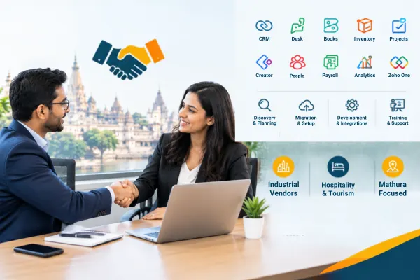 Why Mathura Businesses Choose Techvaria as Their Zoho Partner