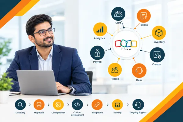 Why Nadiad Businesses Choose Techvaria as Their Zoho Partner