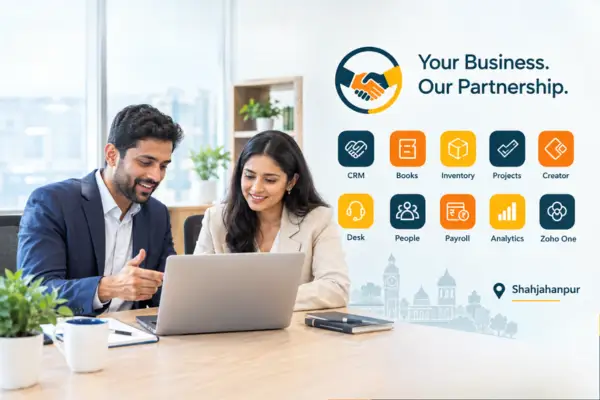 Why Shahjahanpur Businesses Choose Techvaria as Their Zoho Partner