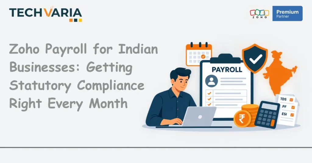 Zoho Payroll Simplify Indian Payroll Compliance
