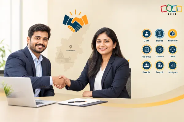 Why Vellore Businesses Choose Techvaria as Their Zoho Partner?